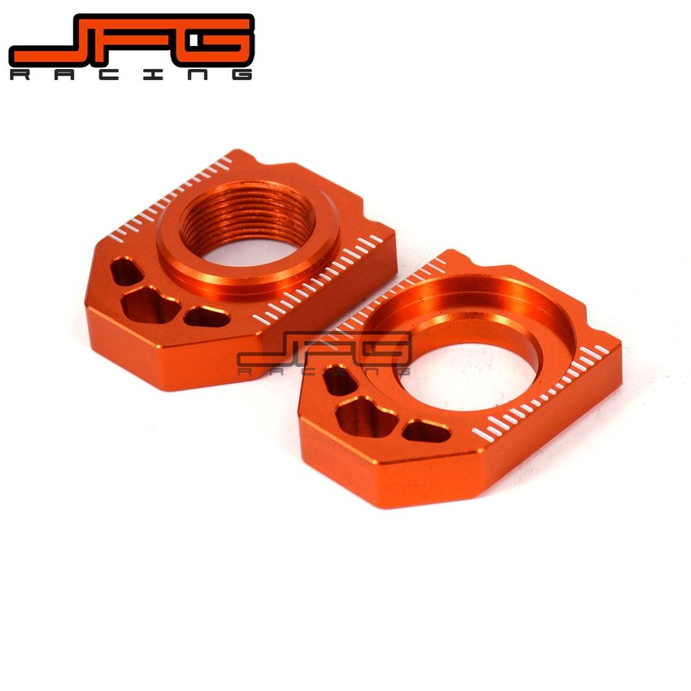 Motorcycle CNC Rear Chain Axle Blocks For KTM 125 200 250 300 350 450 SX SX-F XC XC-F 2013 2014 2015 2016 2017 2018 2019-2022