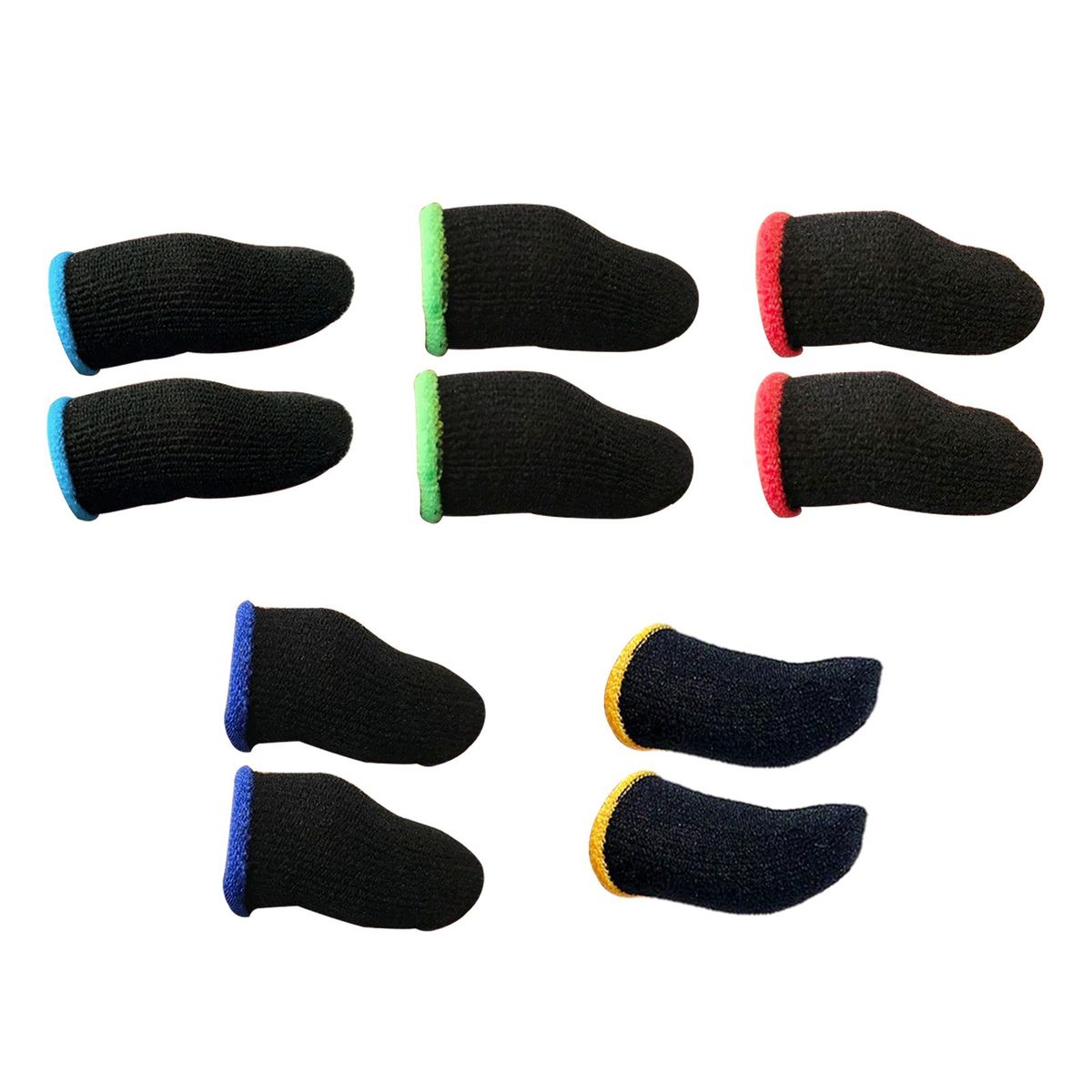 Touch Screen Finger Cover Controller Finger Thumb 10pcs