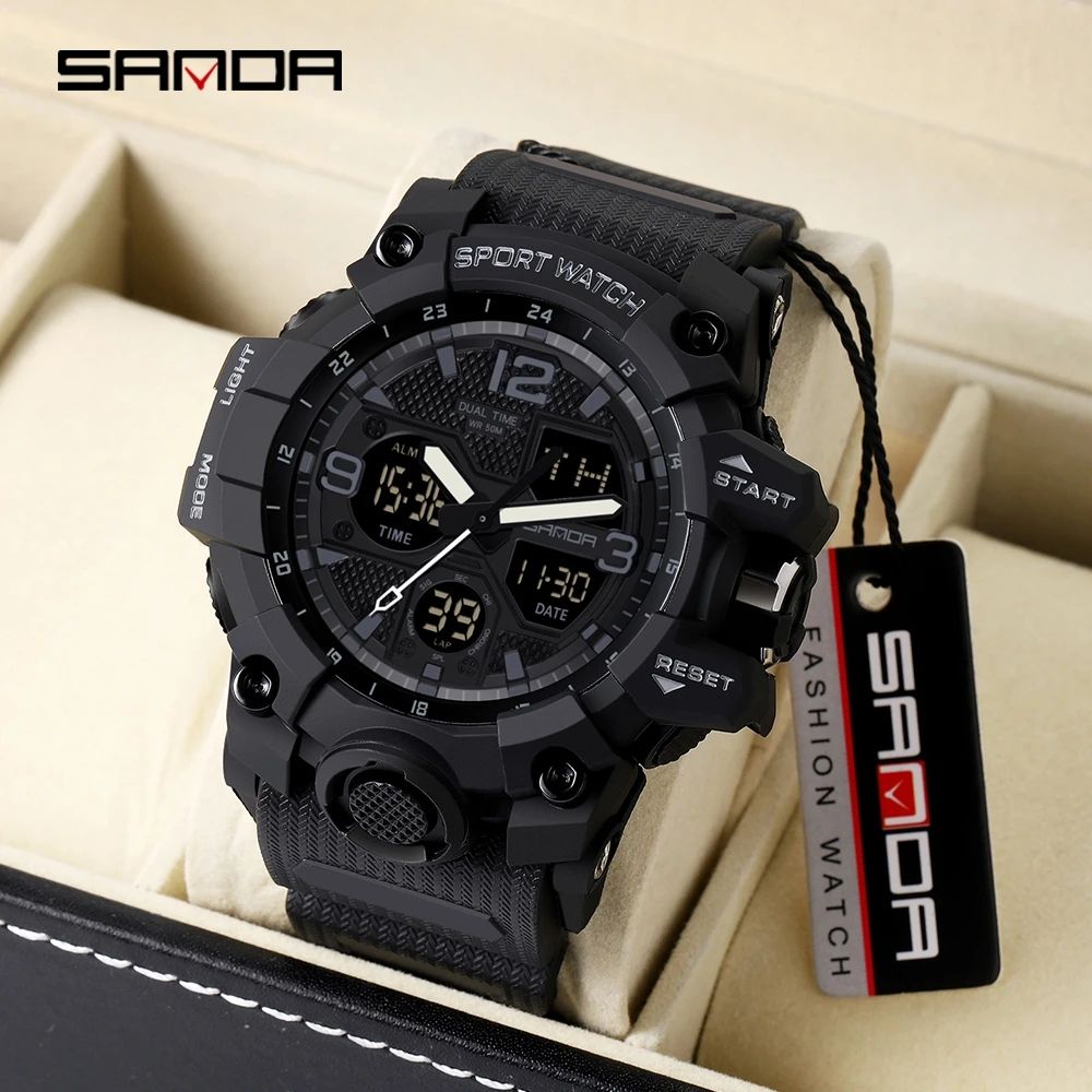 Sports Waterproof Digital Quartz Men's Watch