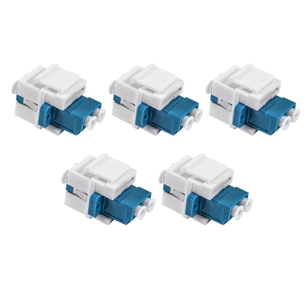 LC Fiber Optic Adapter LC to LC Duplex Multimode 10GB F/F