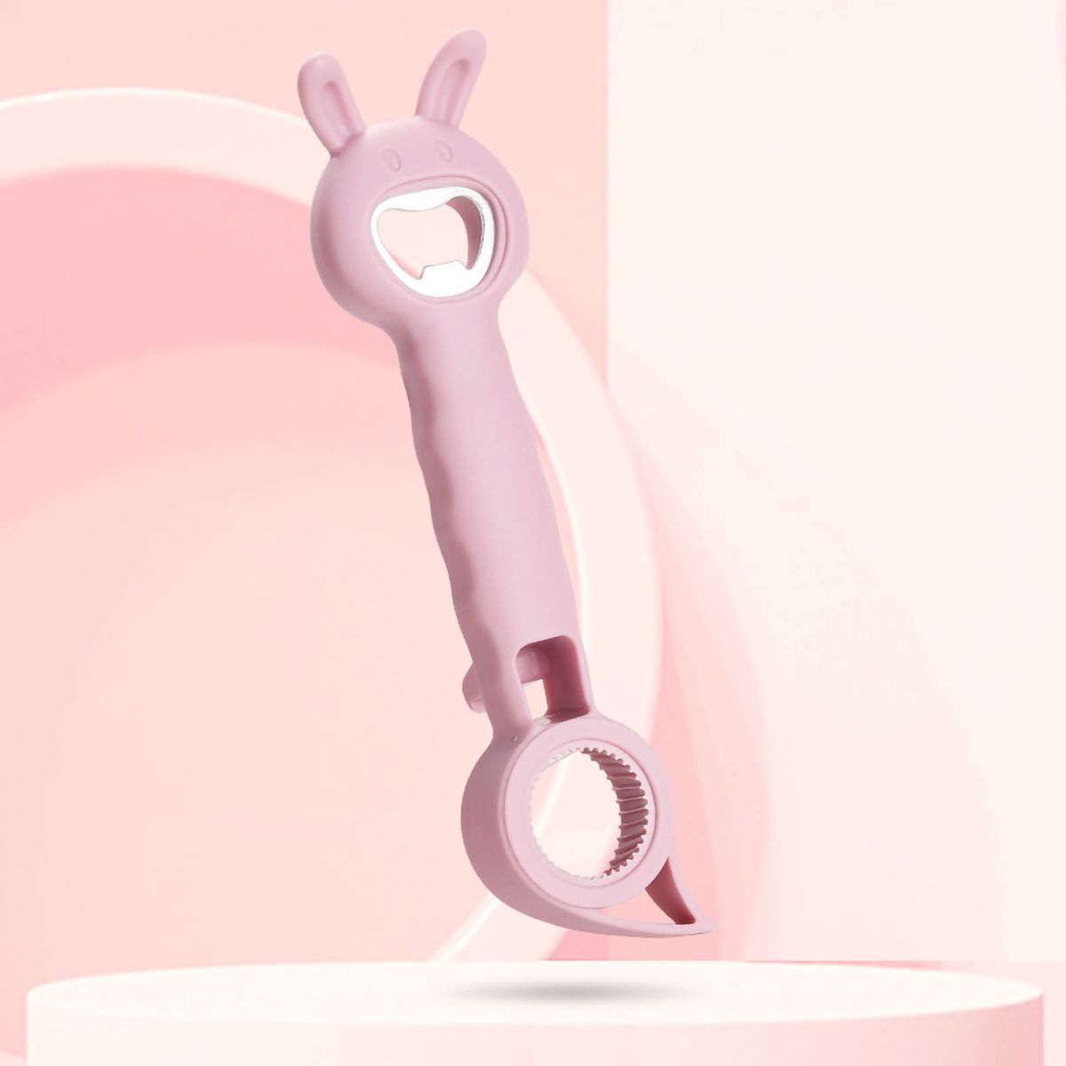 Bottle Opener Stainless Steel 4 In 1 Prevent Slip