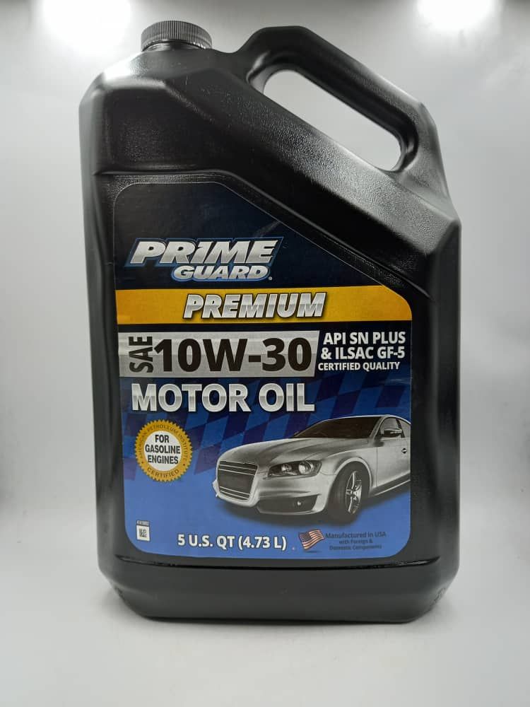10W-30 Premium Motor Oil 5 Liters