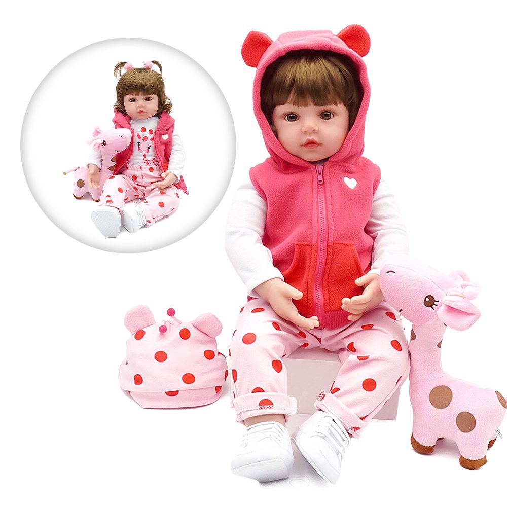 Cute Reborn Lifelike Baby Doll Is A Gift For Kids 46CM