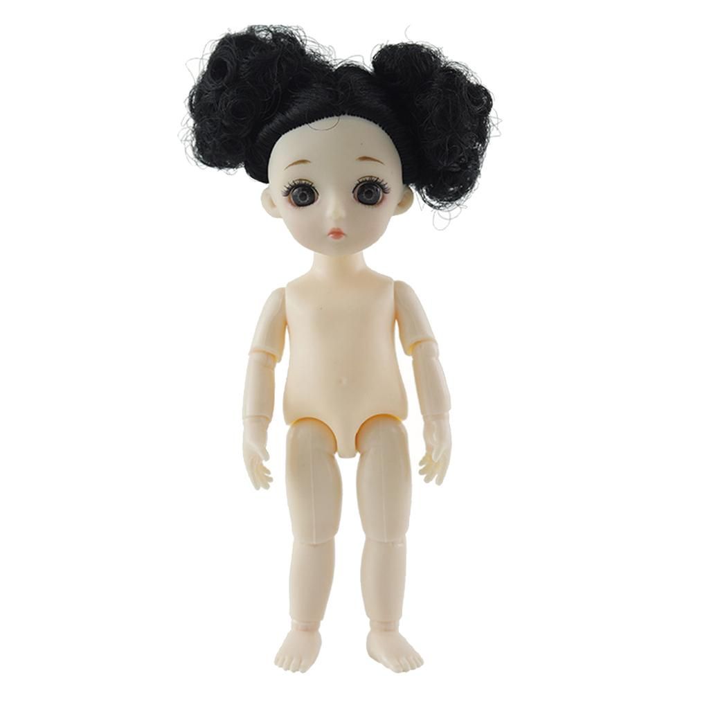 13 Jointed Moveable BJD Baby Doll Nude Body Toy For Girls Boy Gift DIY