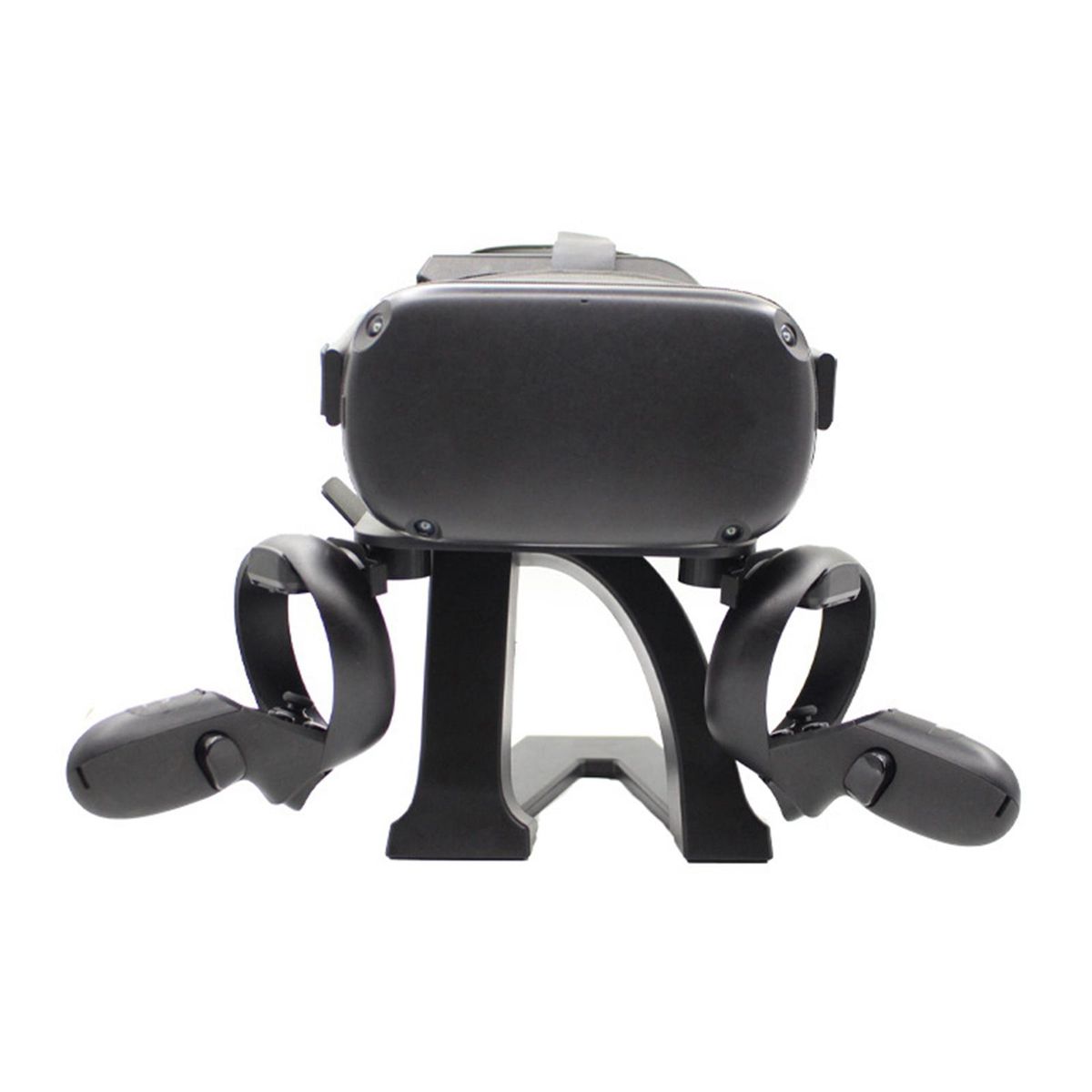 VR Stand Headset Controllers Holder Station For   Quest GO HTC Black