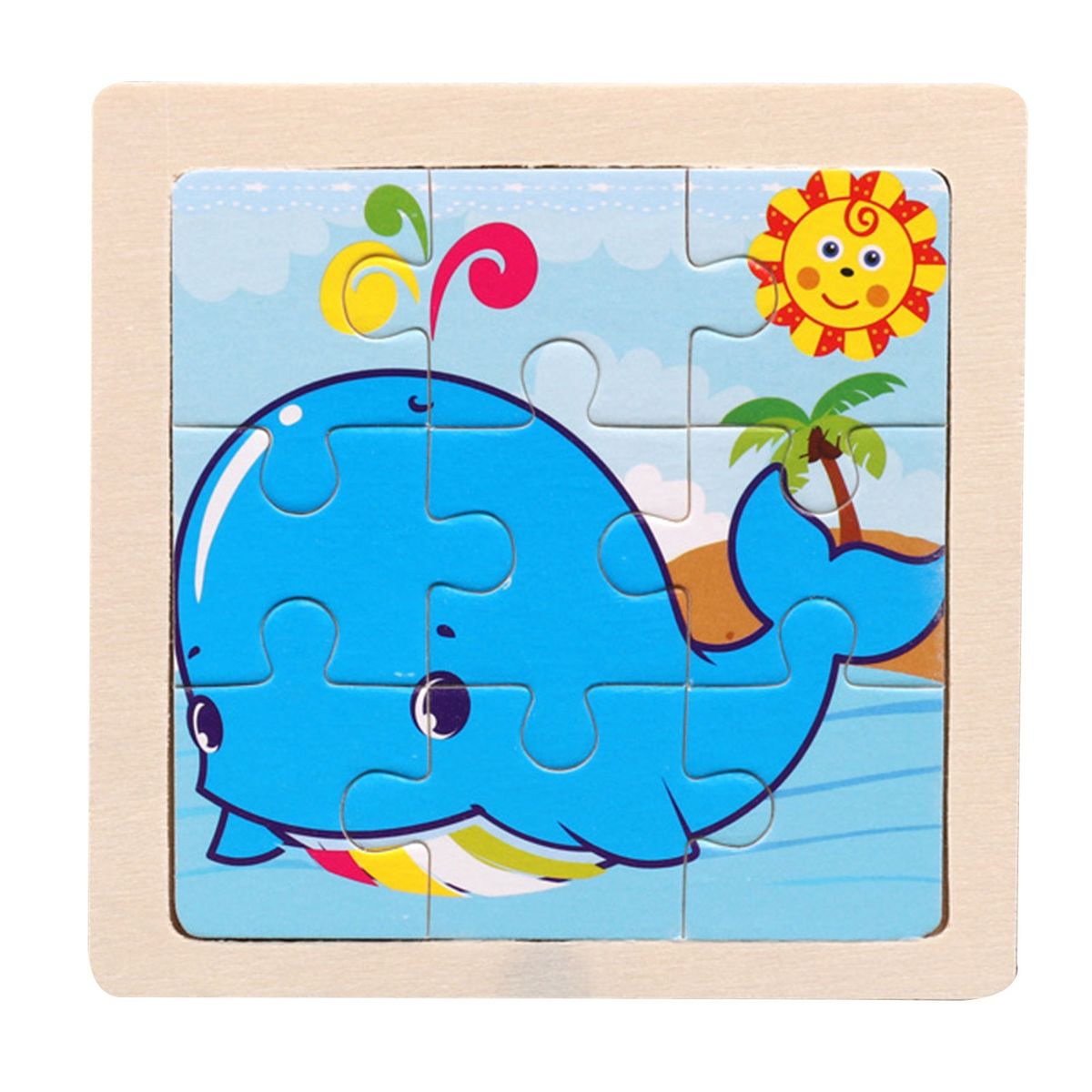 Educational Toy Smooth Surface Safe To Use Wood