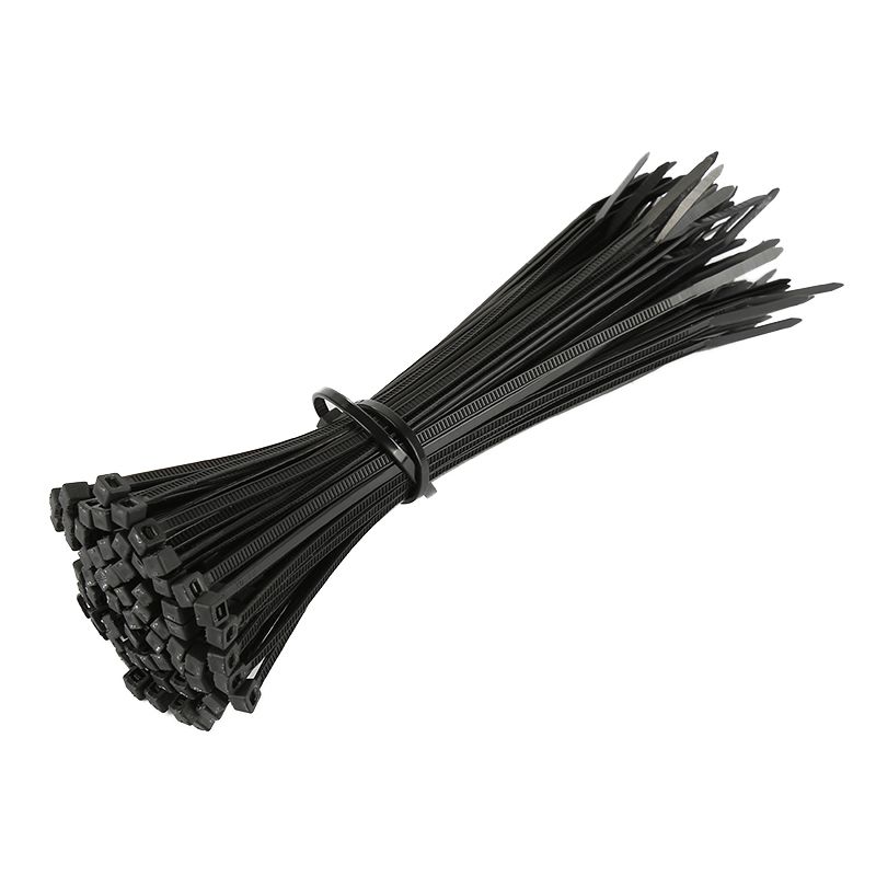 100pcs Self-locking Nylon Cable Ties 150mm*3mm Plastic Zip Anti-slip Tie Wire Binding Wrap Straps UL Certified Outdoor Tools