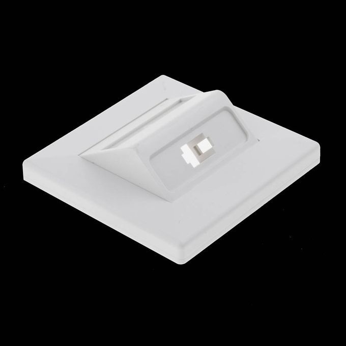 ABS 1 Sockets SC / LC Fiber  Tray Fiber Optic Wall Plate Panel