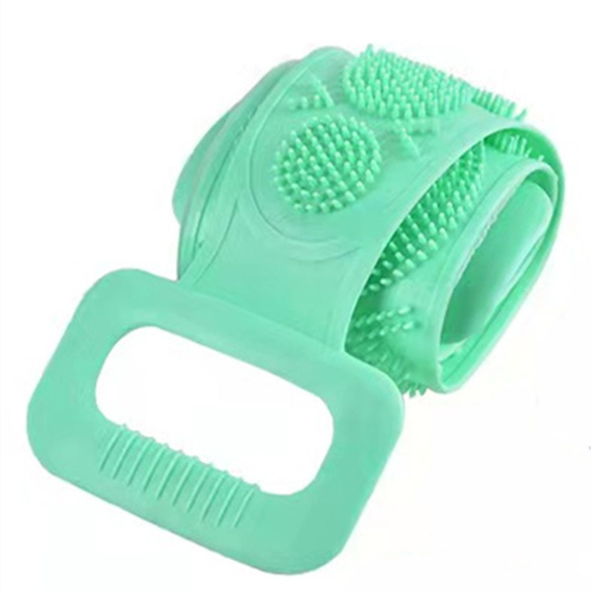 Silicone Bathing Brush Exfoliating Back Scrubber For Men &