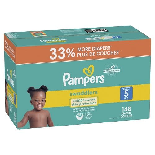 Swaddlers Diapers - Size 5 -148 Count