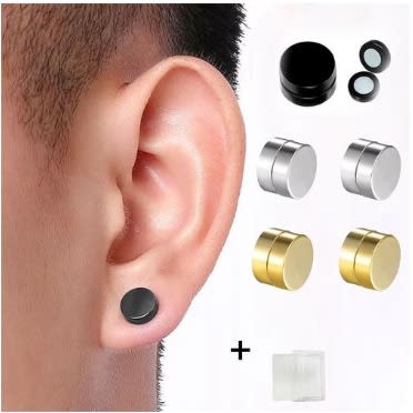 Magnetic Earrings  - 3 Pairs