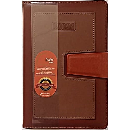 Exotic Diary 2022 -  - 21.5.cm X 14.5. 220 Sheets