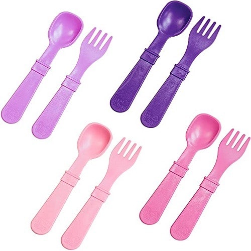 Re-play Kids Spoons & Forks - 8 Pieces