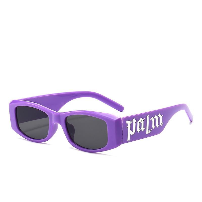 Women's Sunglasses Square Punk Sunglasses Purple