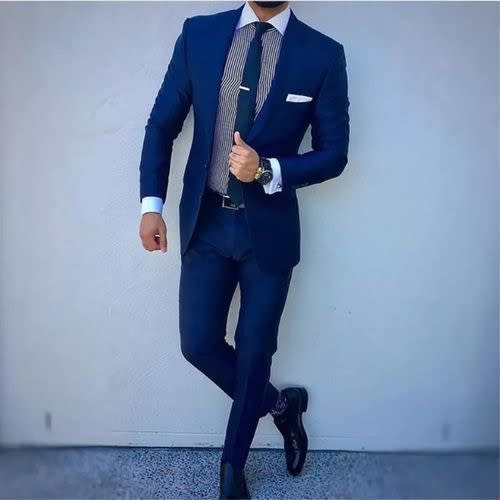 Men’s Cooperate Suit With Free Tie -2 Pieces