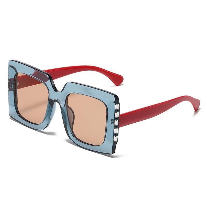 Female Square Oversized Vintage Sunglasses