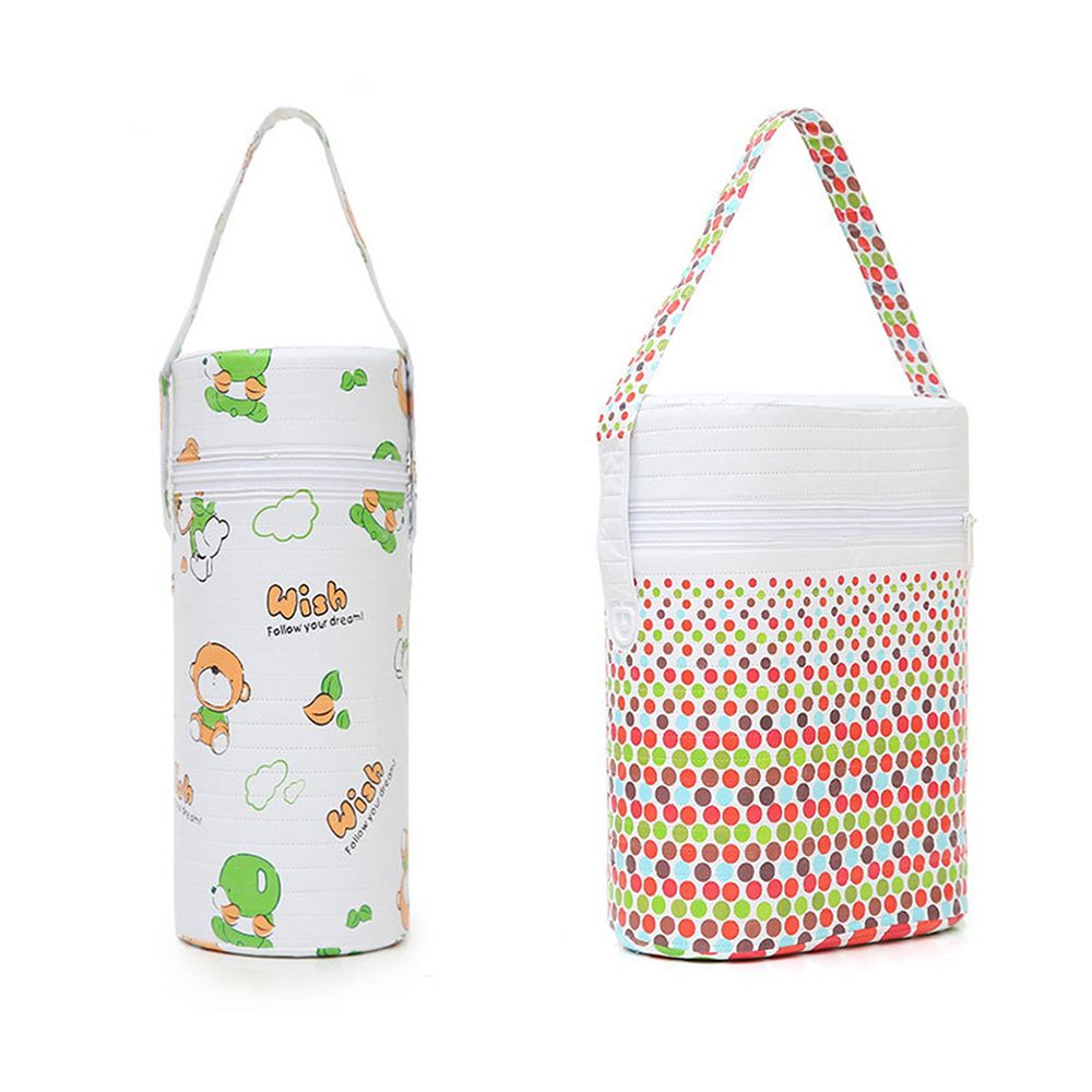 Cute Baby Bottle Warmer Insulation Bag Travel Cup Portable