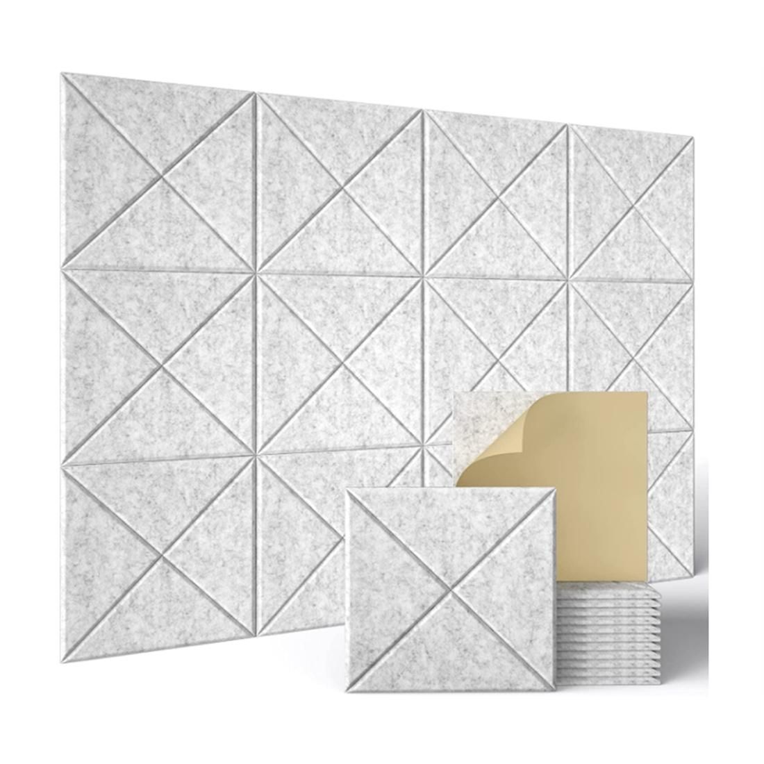 12 Pack Acoustic Panels Sound Dampening Panels,Sound Proof
