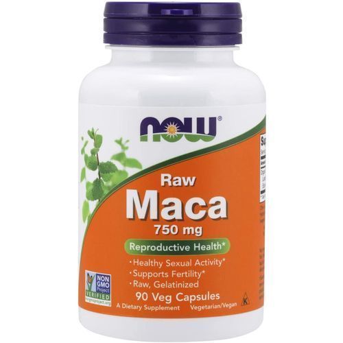 Raw Maca 750 Mg, 90 Veg Capsules