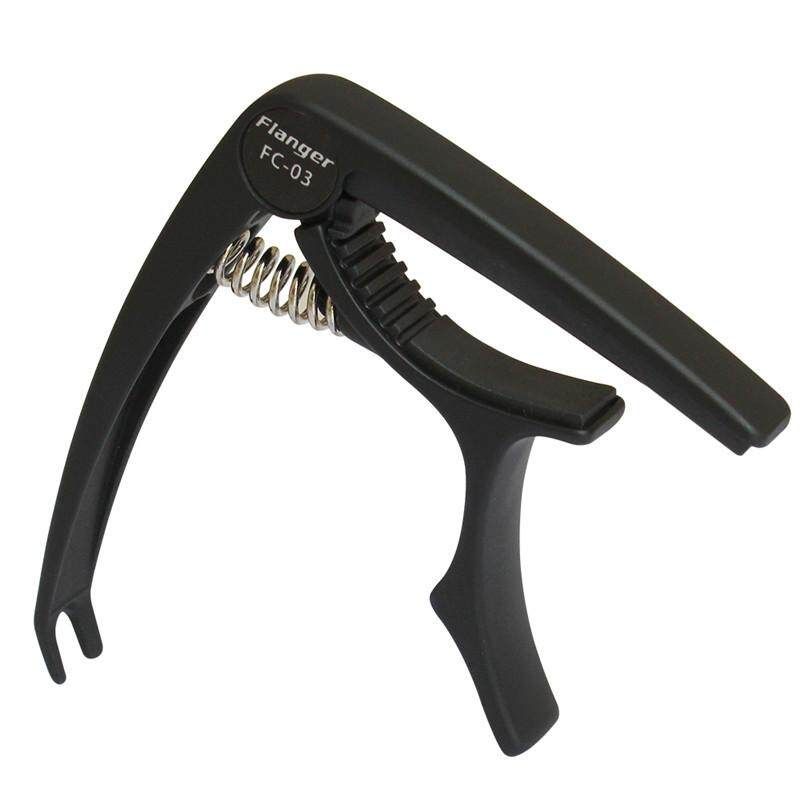 KOKKO FC-03 Guitarra Guitar Tuner Clamp Key Trigger Professional Key Trigger Capo For Acoustic Guitar Bass Part Accessories Black (black)