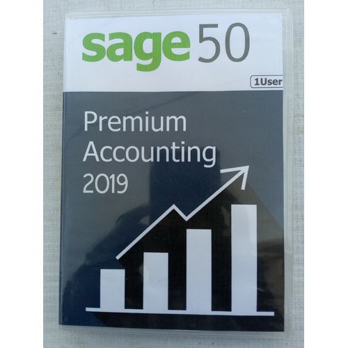 Sage 50 Premium Accounting Software 2019 -- 1 User