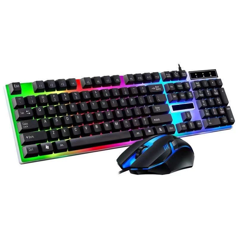 Gaming Keyboard Rgb Backlit Wireless Keyboard And Wirleess