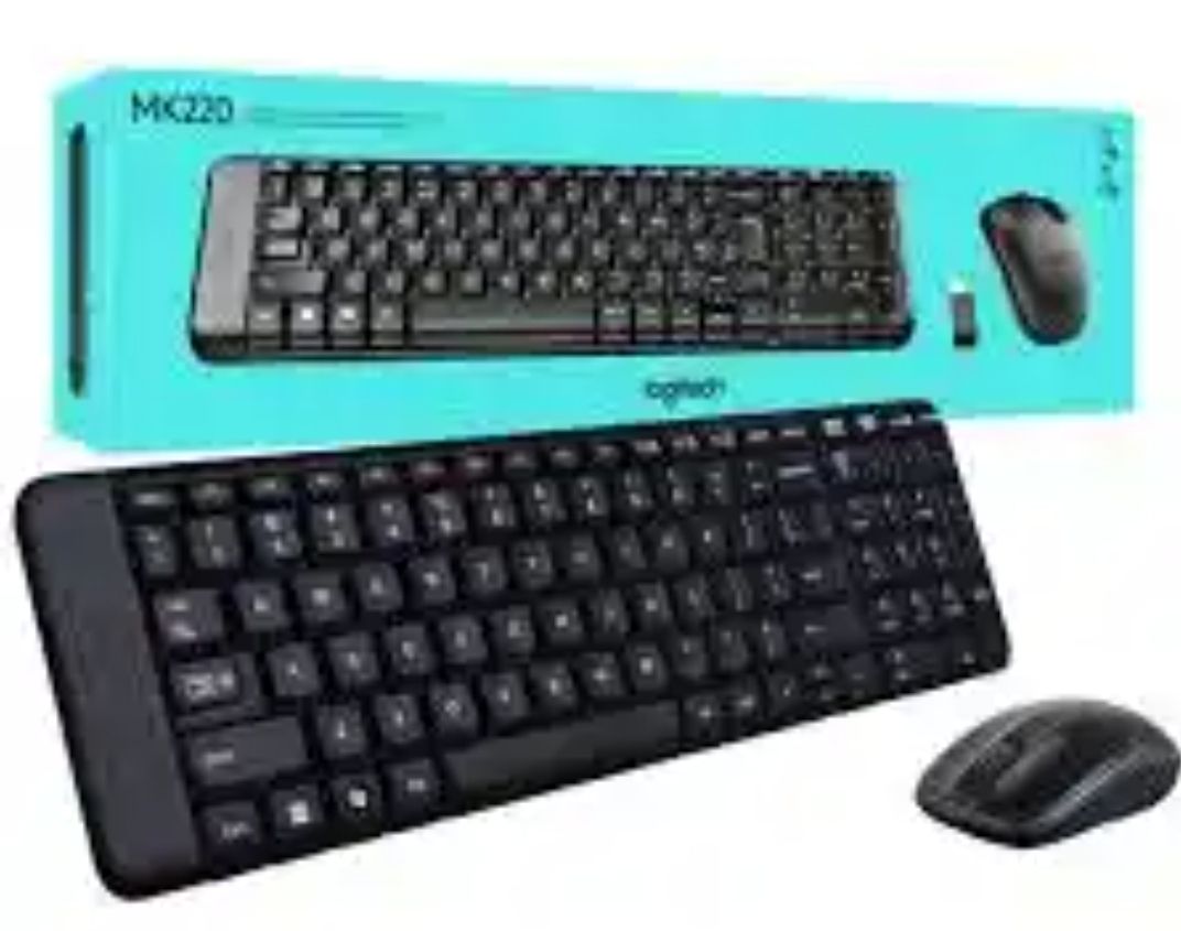 Logitech Wireless Mouse Keyboard And Combom