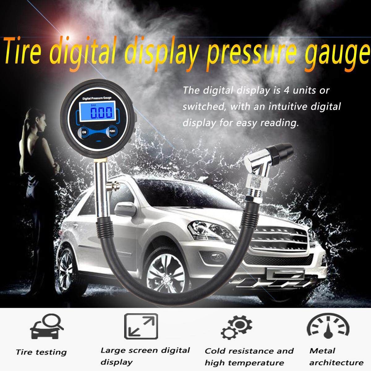 0-200PSI Car Truck Auto Motor Tyre Tire Air Dial Meter Tester