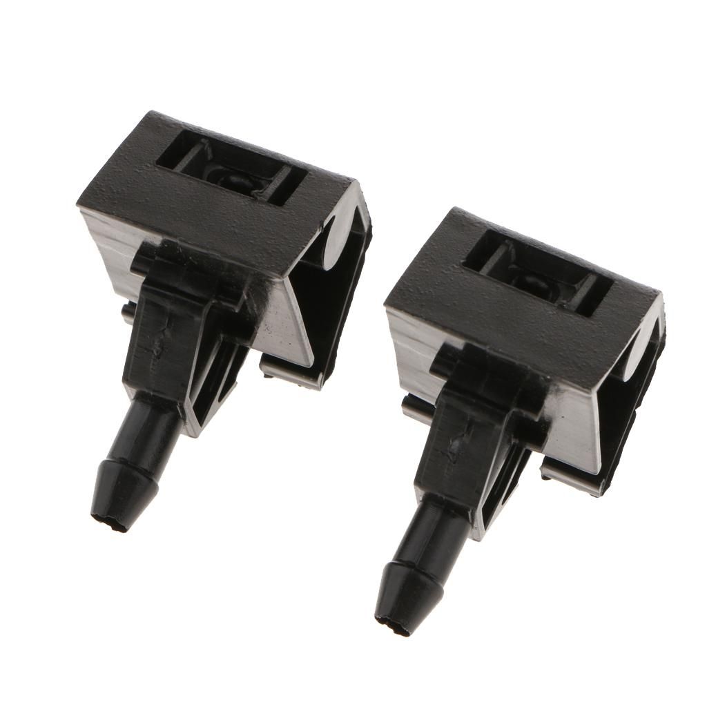 1Pair Perfect Replacement Single Hole Windshield Washer Nozzle Wiper Spray