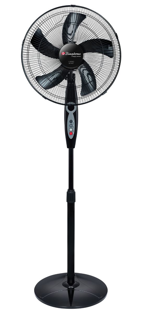1640 Series Stand Fan (VS-1657) - Black