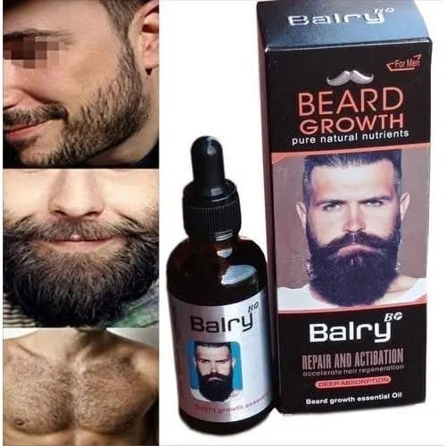 Fast Active Beard Growth Oil - 50ml