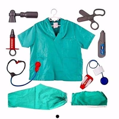 Kid's Surgeon Costume Set