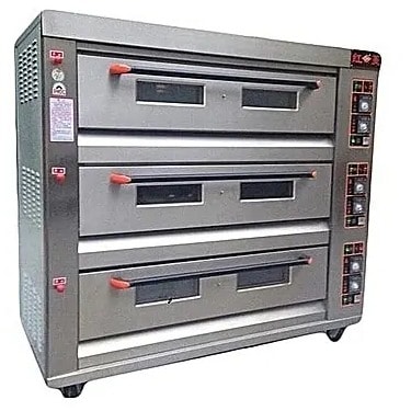 Industrial Deck Oven 3deck 9trays Gas Oven