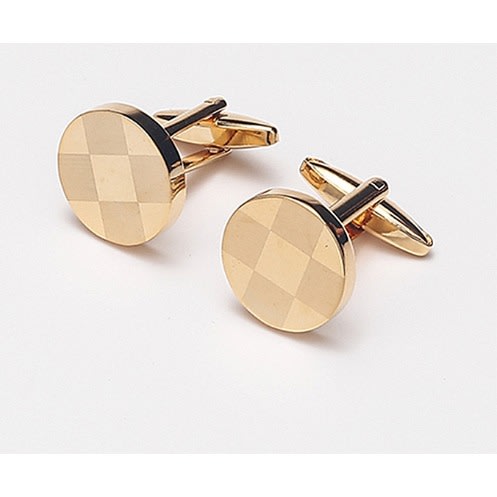 Men's Cufflinks Vogue Round