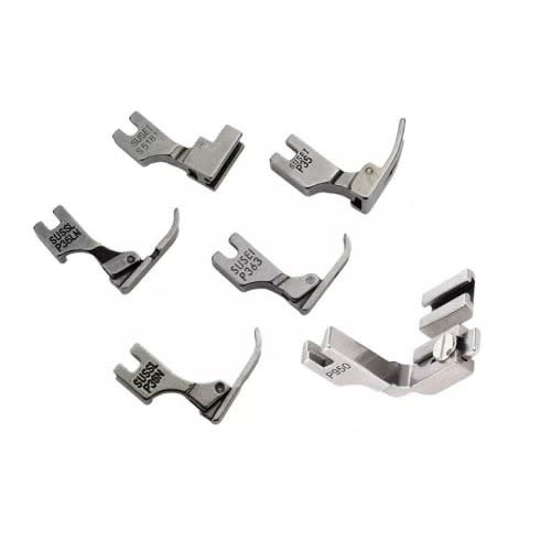 6pcs Industrial Sewing Machine Presser Foot Set