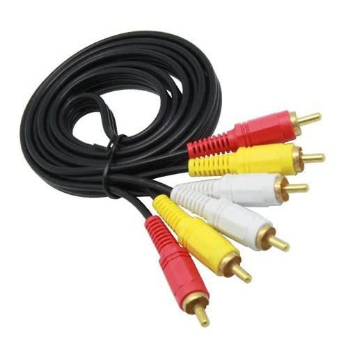 Av To Av 3 Rca Cable Cord - 1.5m