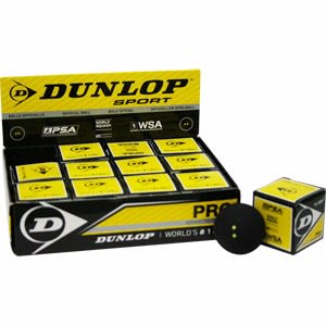 Dunlop Pro Squash Balls- Pack Of 12