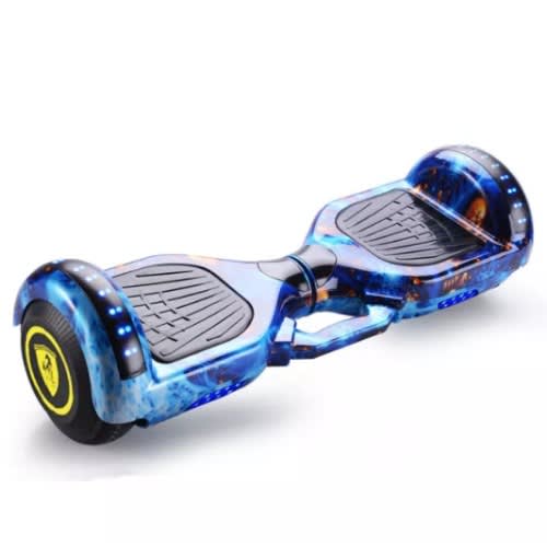 Bluetooth Blue Graffiti Hoverboard Scooter