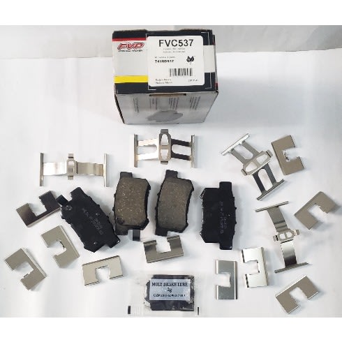Fvc 537 Rear Ceramic Brake Pad Set