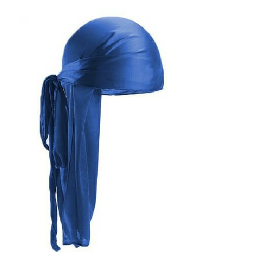 Silk Plain Durag - Royal Blue