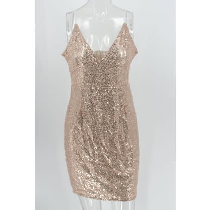 Women Sequin Mini Dress