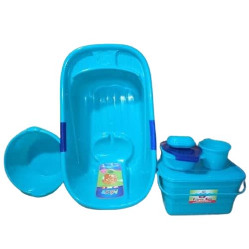 Baby Bath Tub Set.