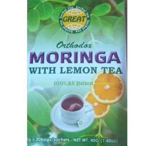Great Orthodox Moringa With Lemon Tea