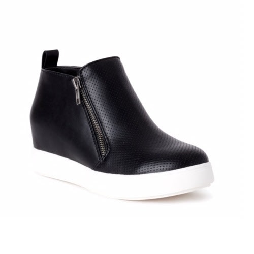 Women's Sneakers Wedge Bootie Show - Wide Fit