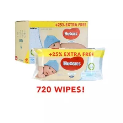 Baby Wipes 10 X 72 - 720 Wipes