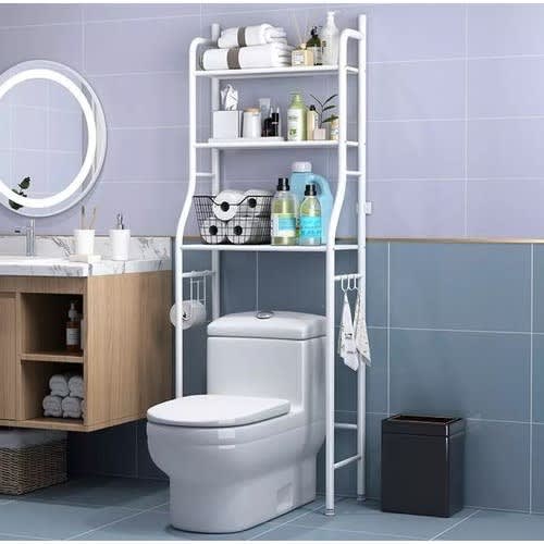3 Tier Over Toilet Bathroom Storage Rack Shelf Space Organizer
