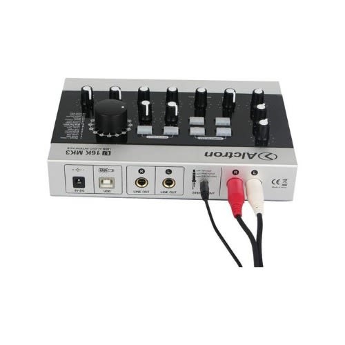 Alctron U16k Mk3 Usb Audio Recording Interface -Microphone External Usb Sound Card Amplifier