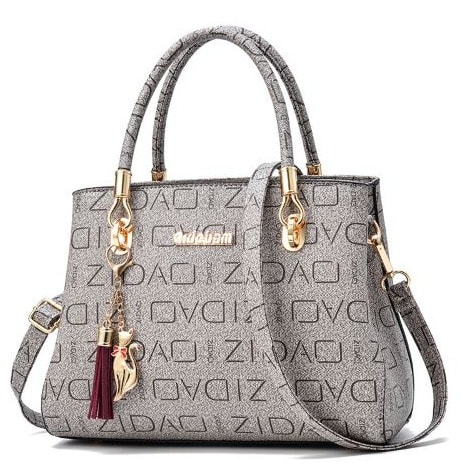 Crocodile Pattern Ladies Handbag