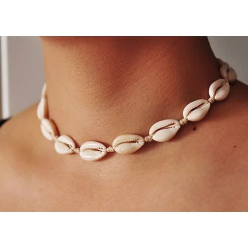 Natural Cowry Shell Necklace