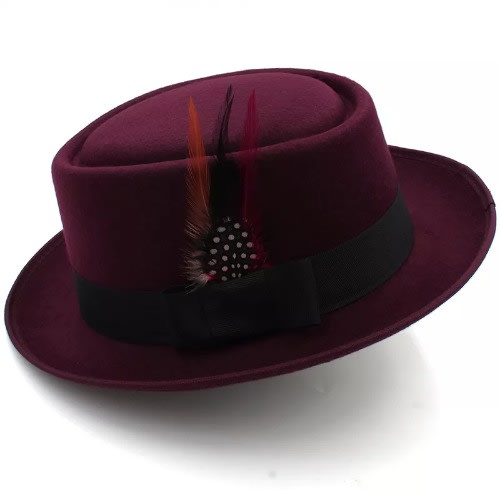 Fedoras Flat Hat - Wine
